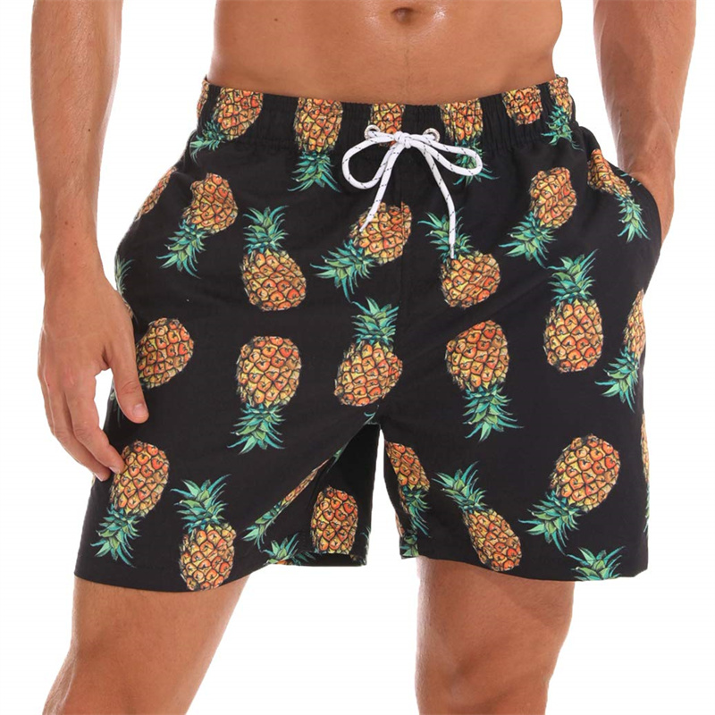Simple Pineapple Graphic Beach - Trunks Board Surf recension och pris