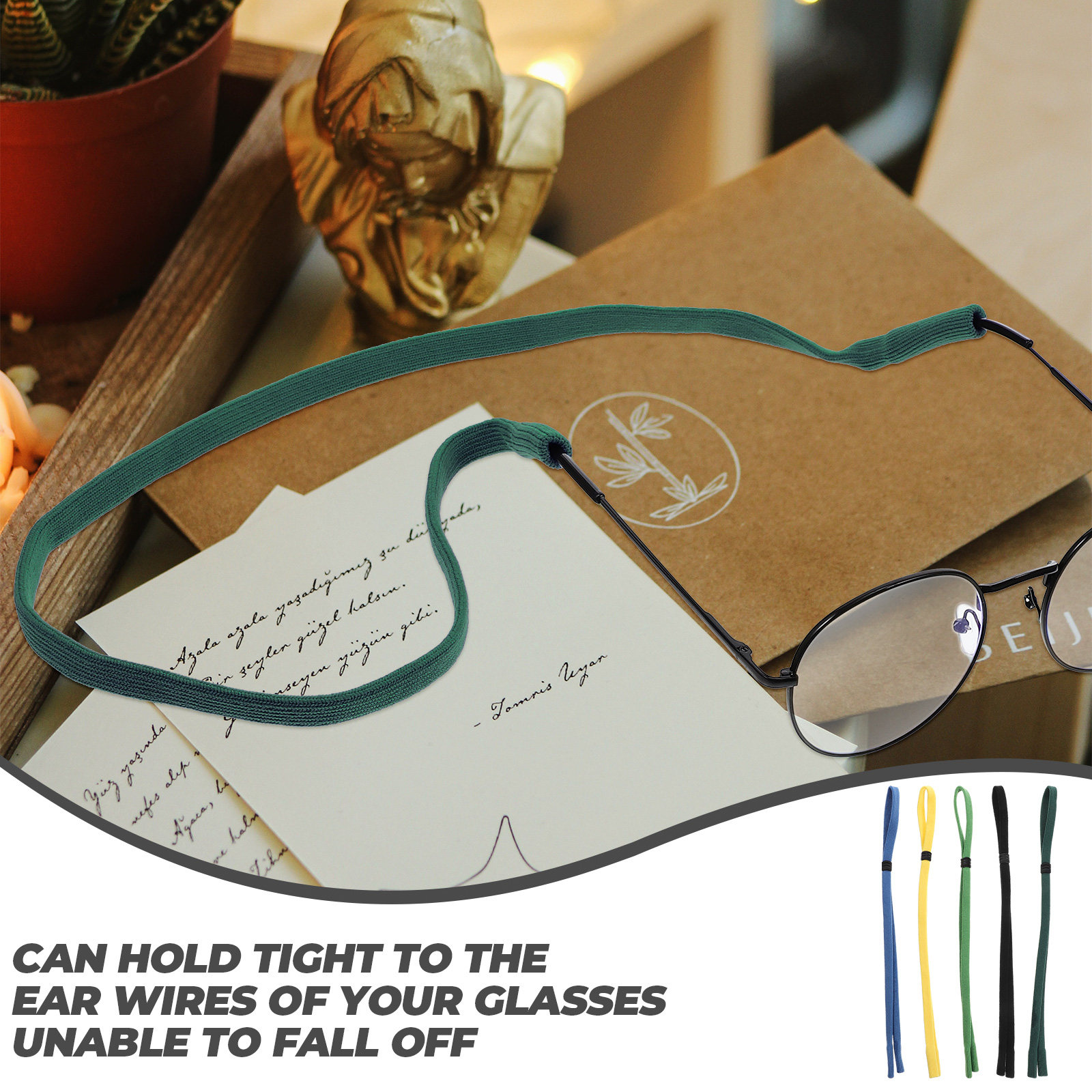 5Pcs Eyeglasses Strap Non Slip - Sunglass Retainer Cord recension och pris