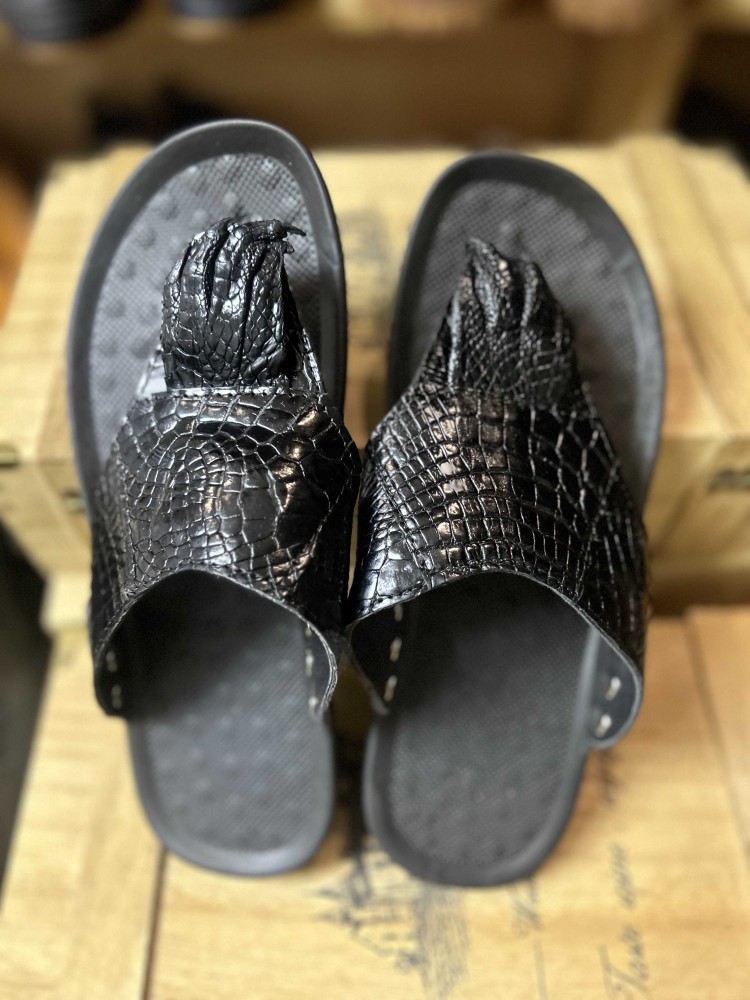 Summer Footwear Genuine Leathe - Flip Flop Leather Men recension och pris