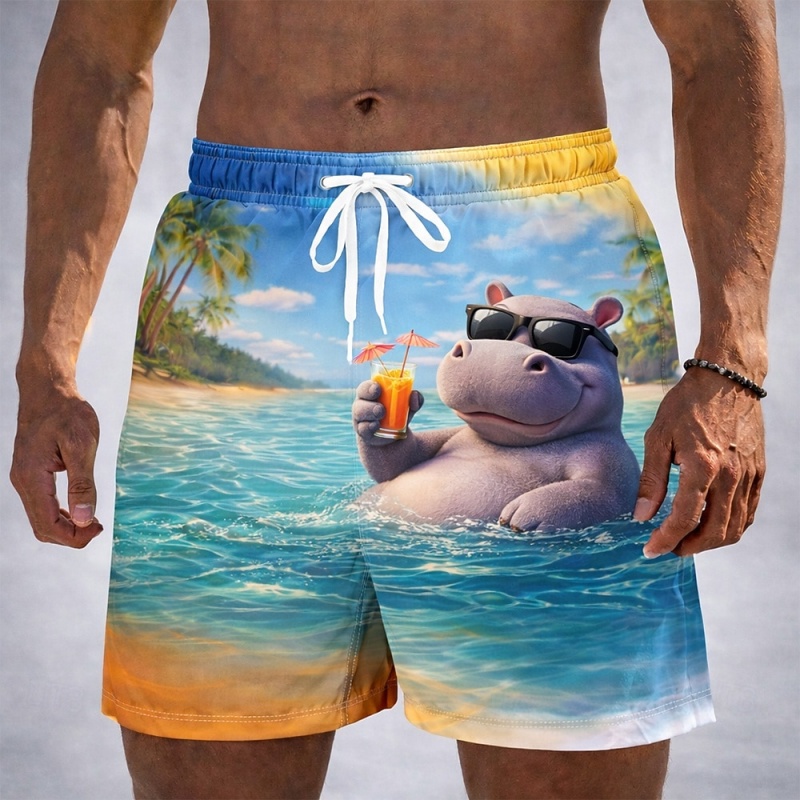 Funny Vacation Animal Graphic  - Trunks Board Surf recension och pris