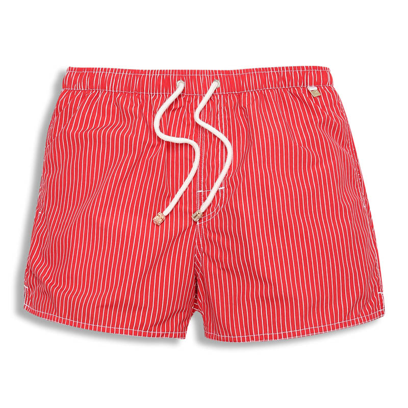 Men Quick Dry Striped Swim Sho - Trunks Board Surf recension och pris