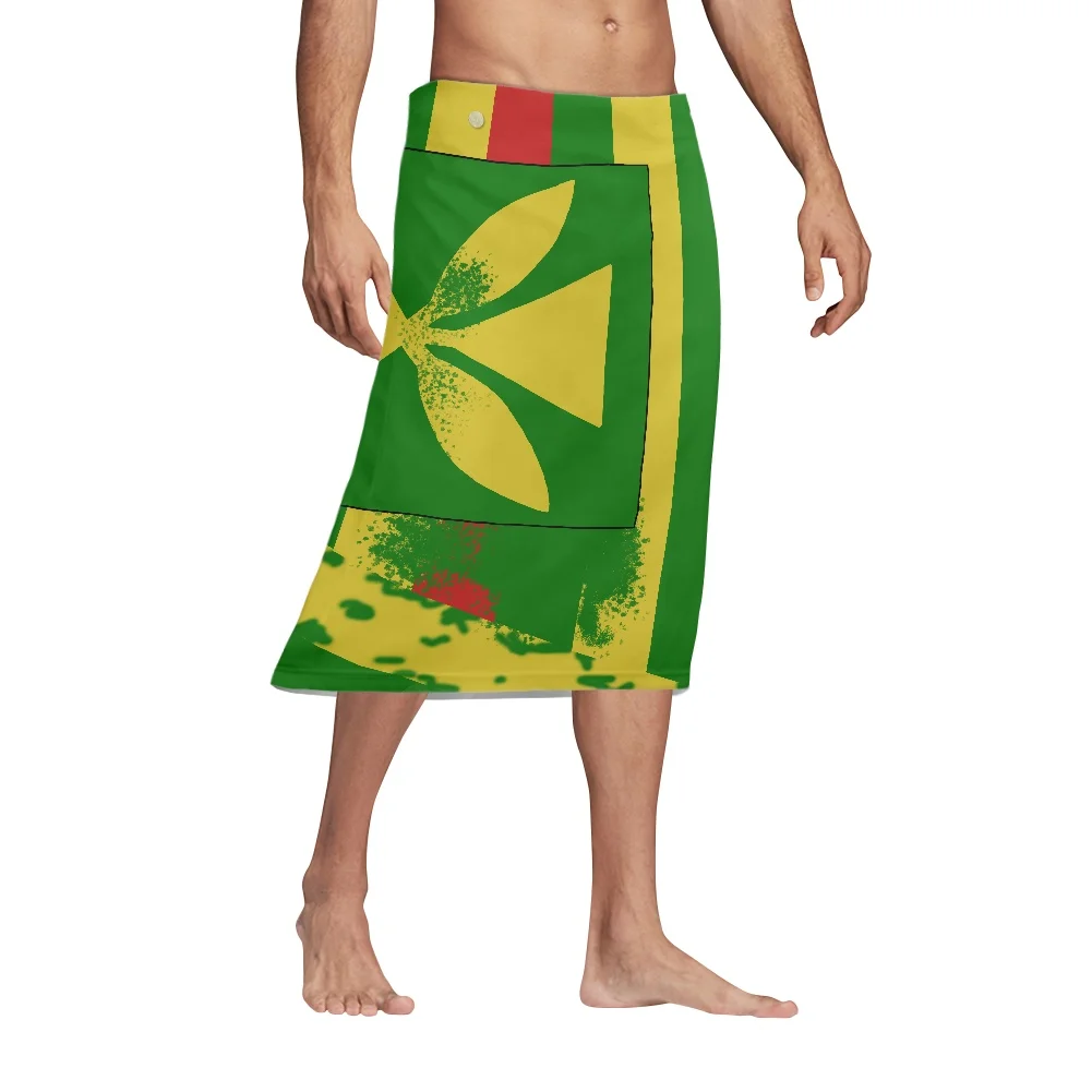 Polynesian Tribal Tattoo Print - Sarong Men Wrap recension och pris