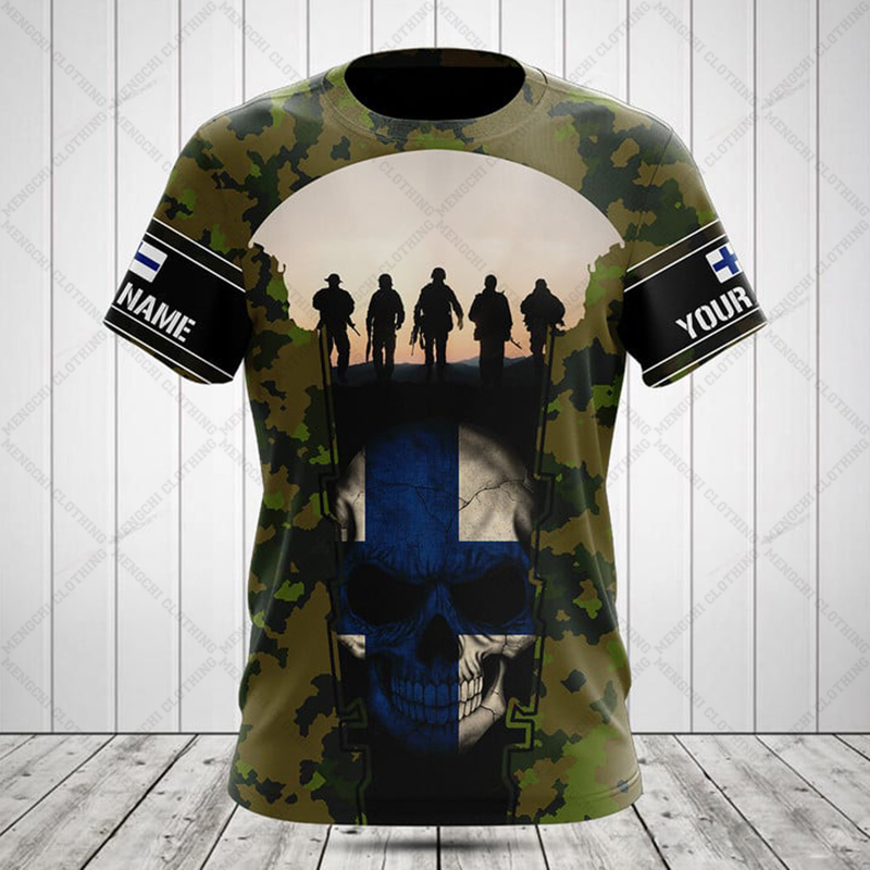 Custom Name Summer Casual Finl - Tee Graphic Print recension och pris