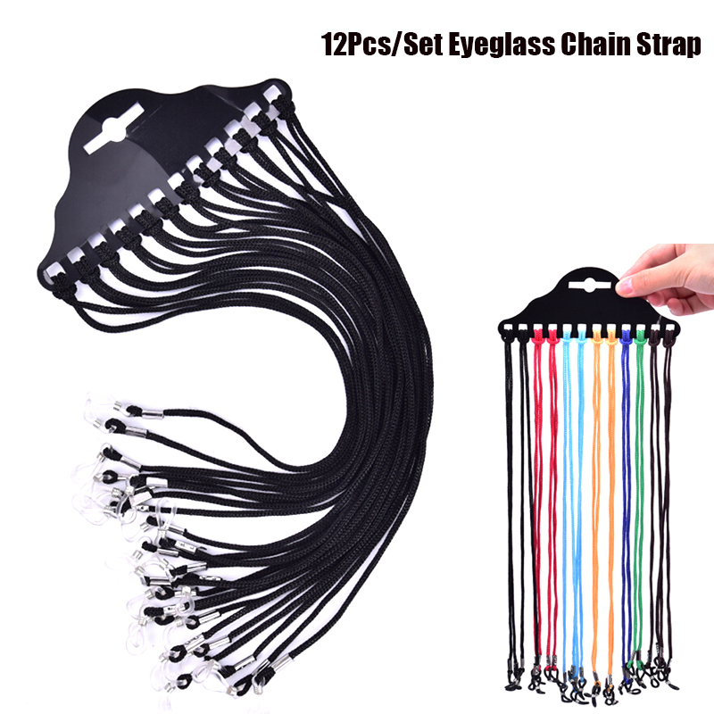 12/24/36PCS Multicolor Sunglas - Sunglass Retainer Cord recension och pris