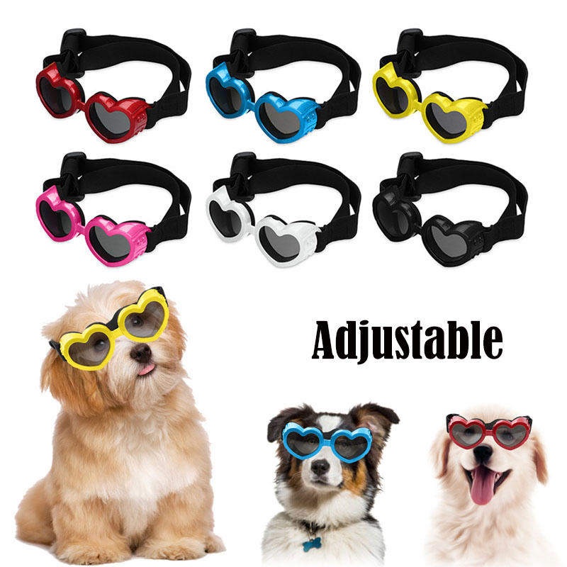 1 PC Heart-shaped Small Dog Su - Sunglass Retainer Cord recension och pris