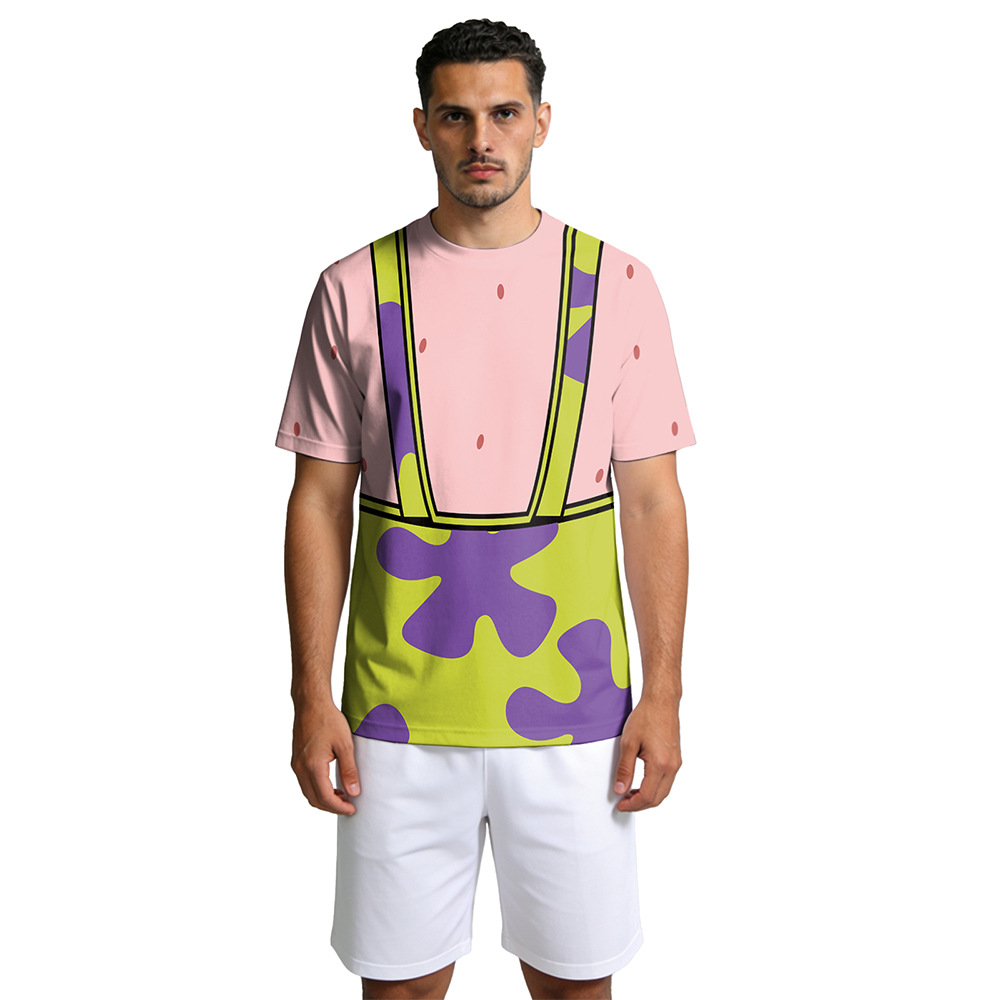 Sponge & Patrick Star Cosplay  - Tee Graphic Print recension och pris