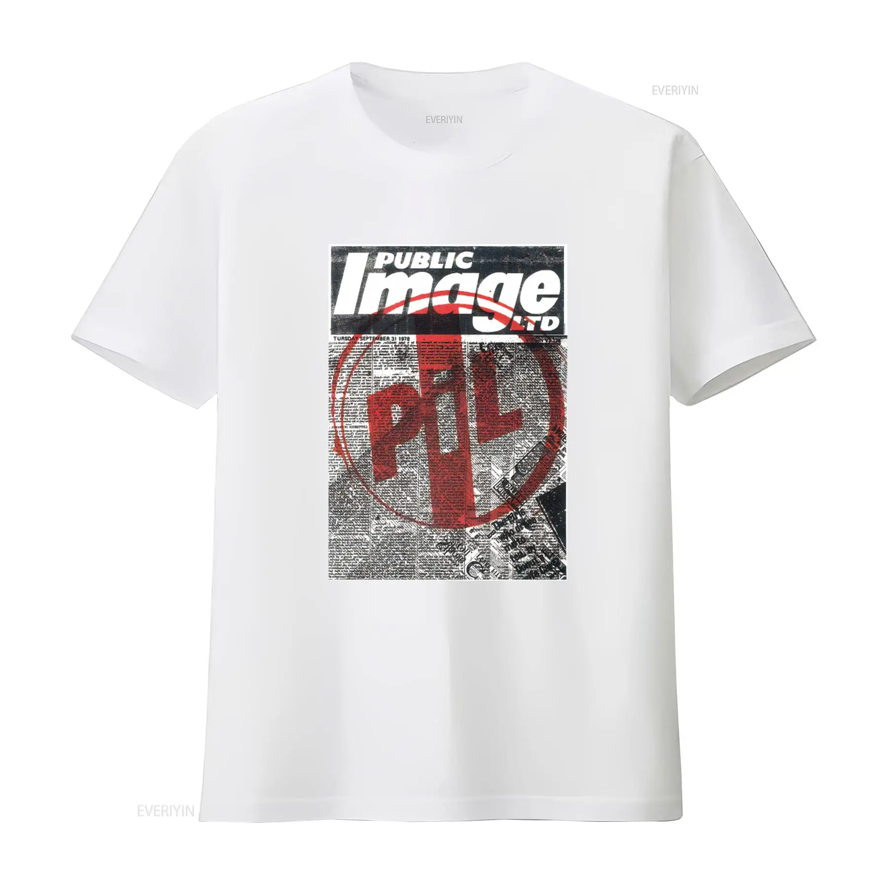Pil Public Image Ltd Vintage N - Tee Graphic Print recension och pris